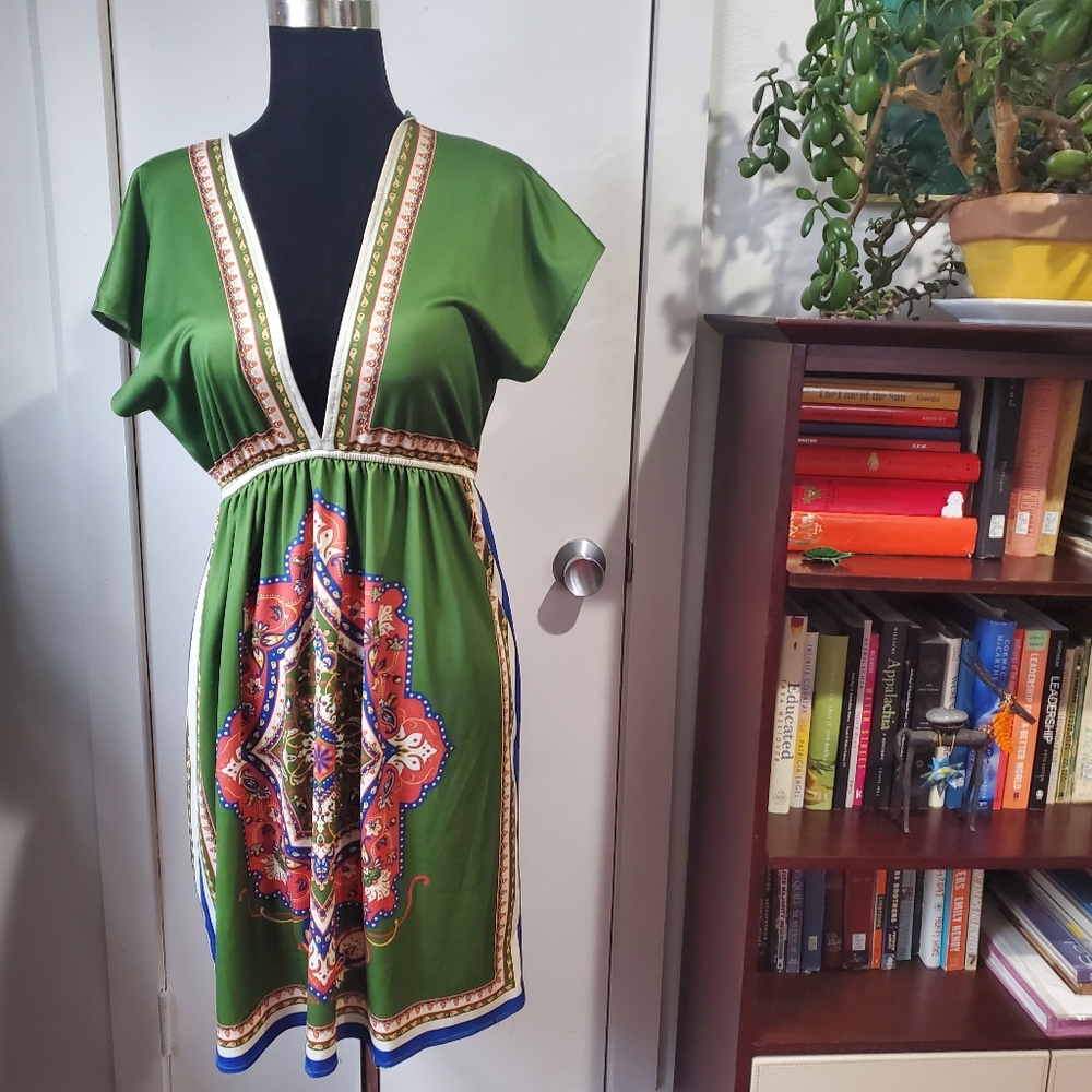 Green Flying Tomato dress